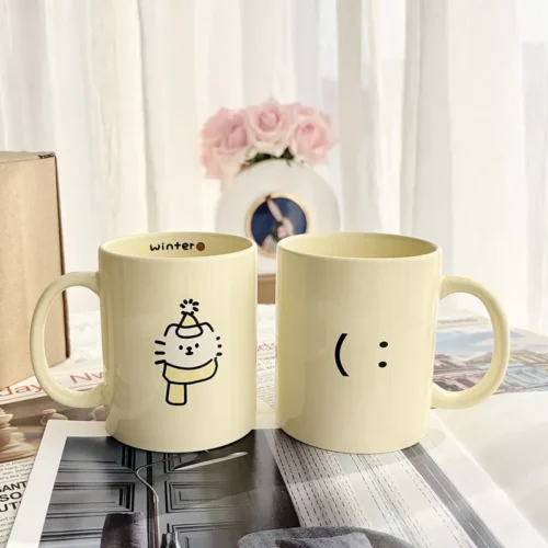 11oz white sublimation ceramic mug for custom heat transfer and logo printing