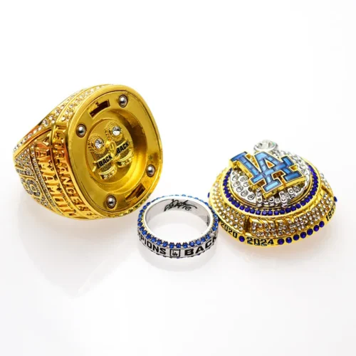 2025-2026 baseball championship commemorative ring with rotating spinner feature