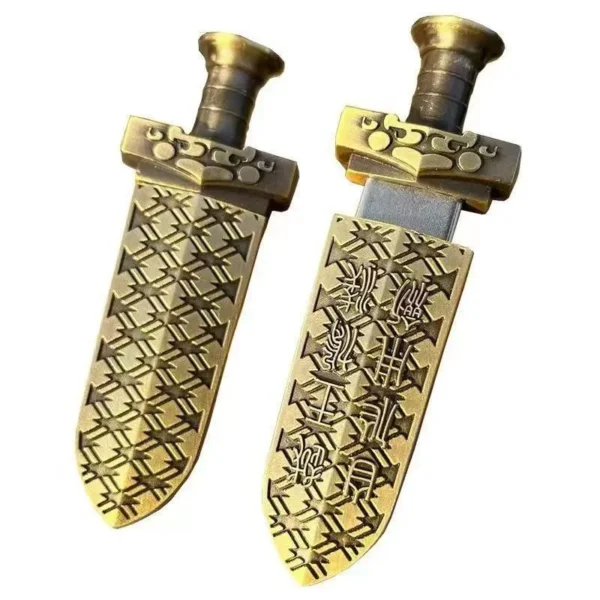 Artistic antique bronze style Goujian sword USB flash drive 32GB/64GB gift