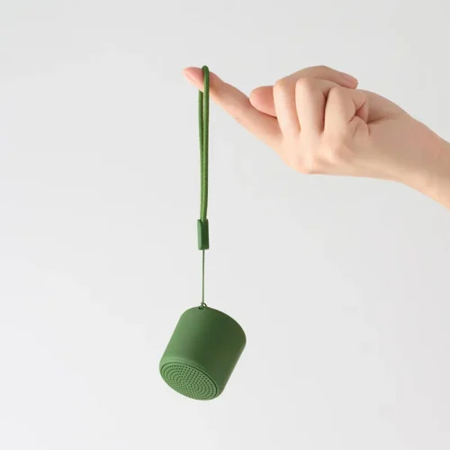 Cute mini macaron Bluetooth speaker in multiple colors
