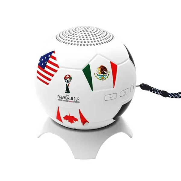 Creative soccer ball Bluetooth speaker with high-quality bass subwoofer