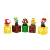 Creative Super Mario mushroom figures displayed as cute car dashboard accessories