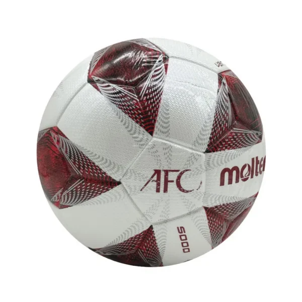 Official size 5 professional thermal-bonded soccer ball with glossy mirror finish